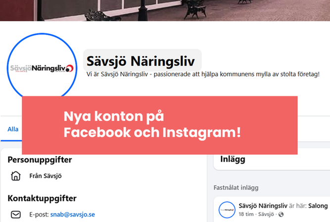 följ snab på nya sociala kanaler